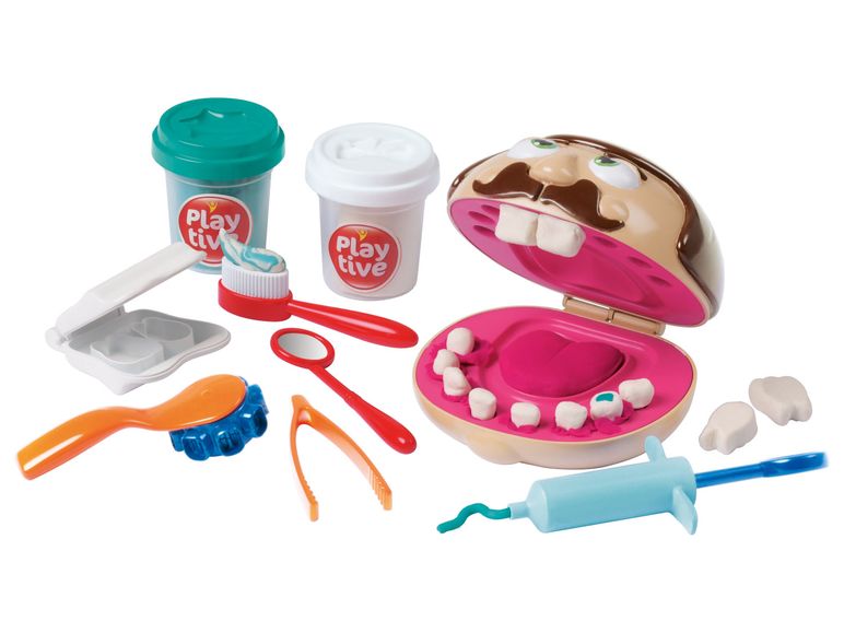 PLAYTIVE® Knet-Set »Zahnarzt«