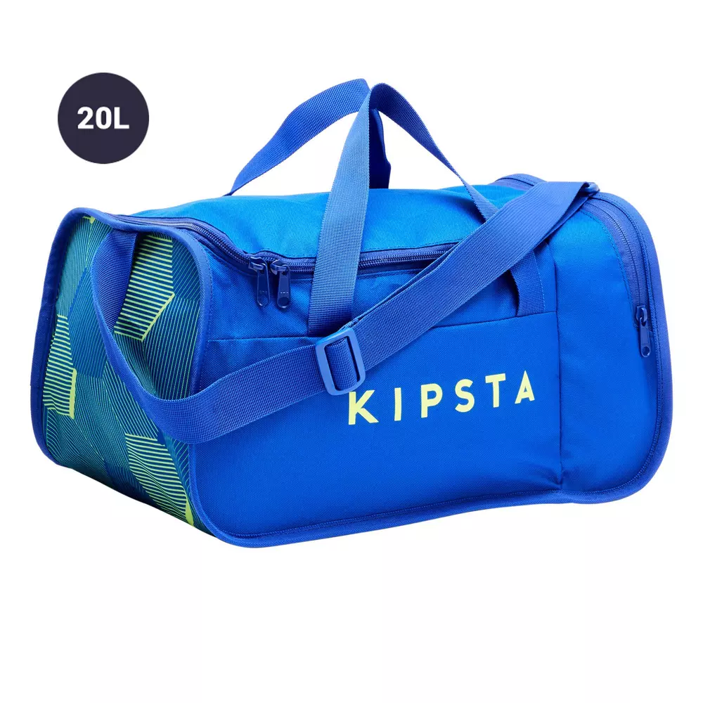 20L TEAM SPORTS BAG KIPOCKET - BLUE/YELLOW