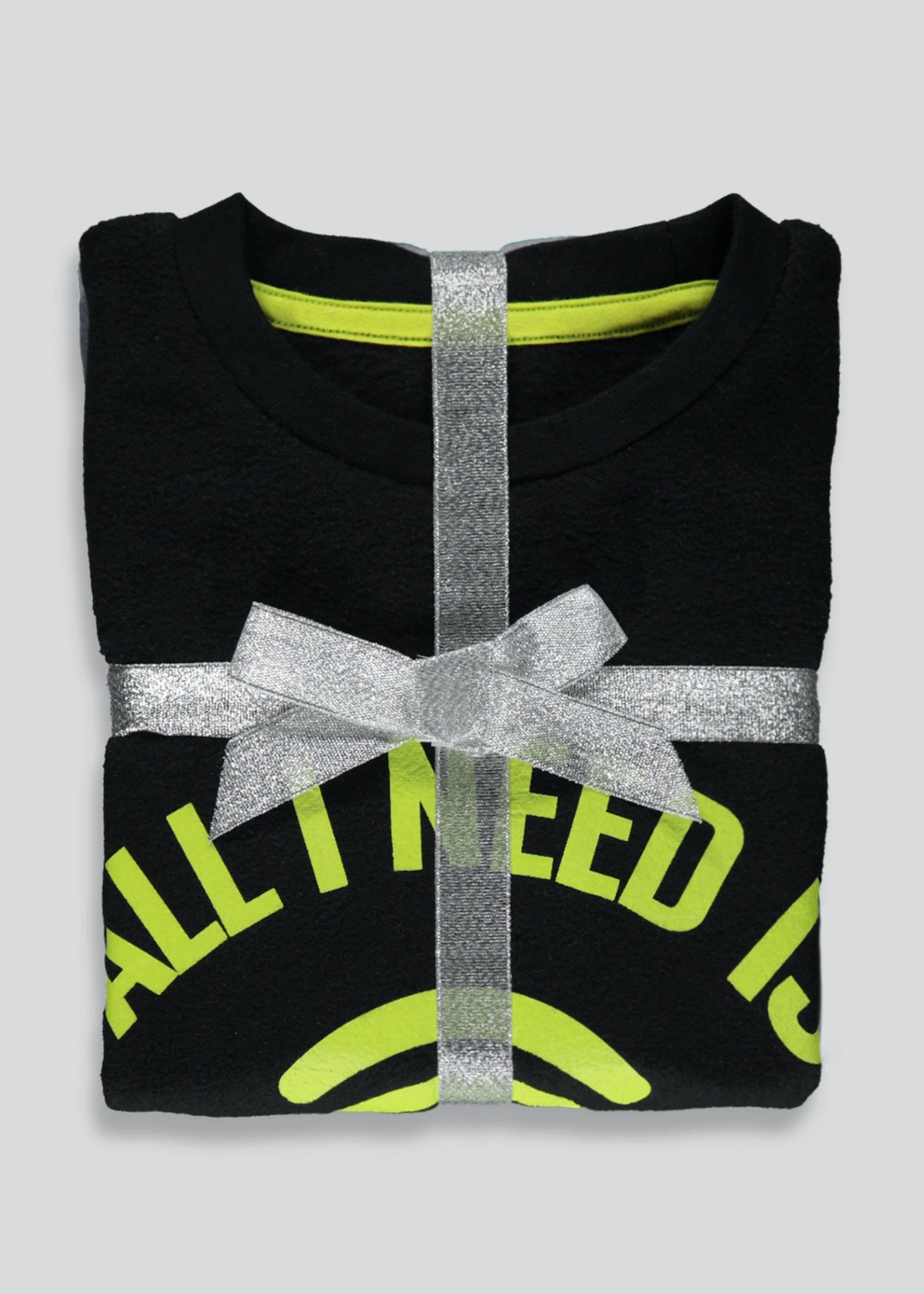 Boys WiFi Print Fleece Pyjama Set (4-13yrs)