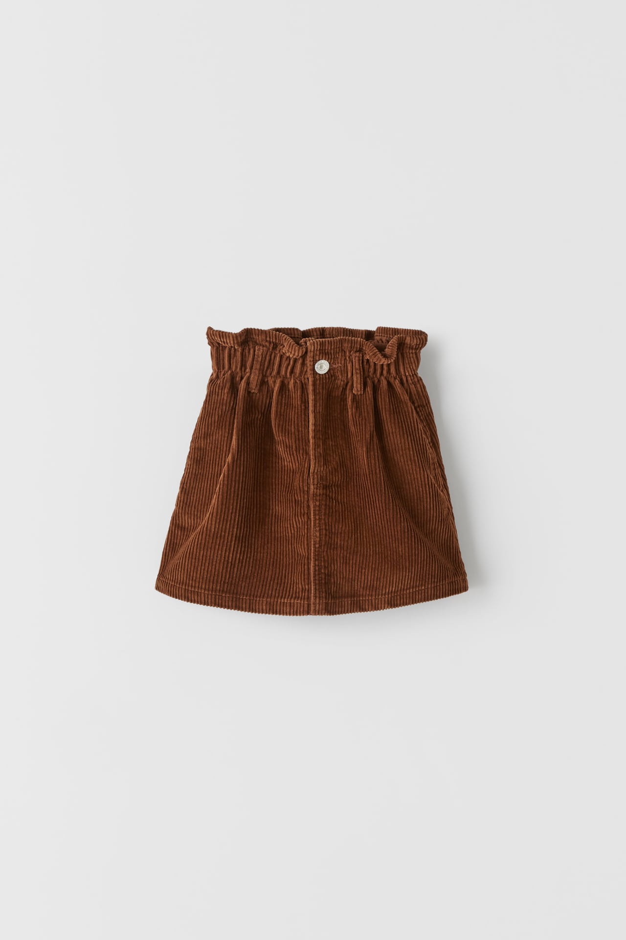  CORDUROY PAPERBAG SKIRT