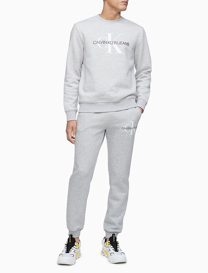 Monogram Logo Crewneck Sweatshirt