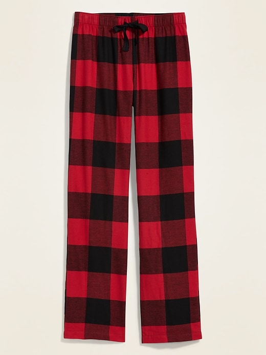 Patterned Flannel Pajama Pants for Women