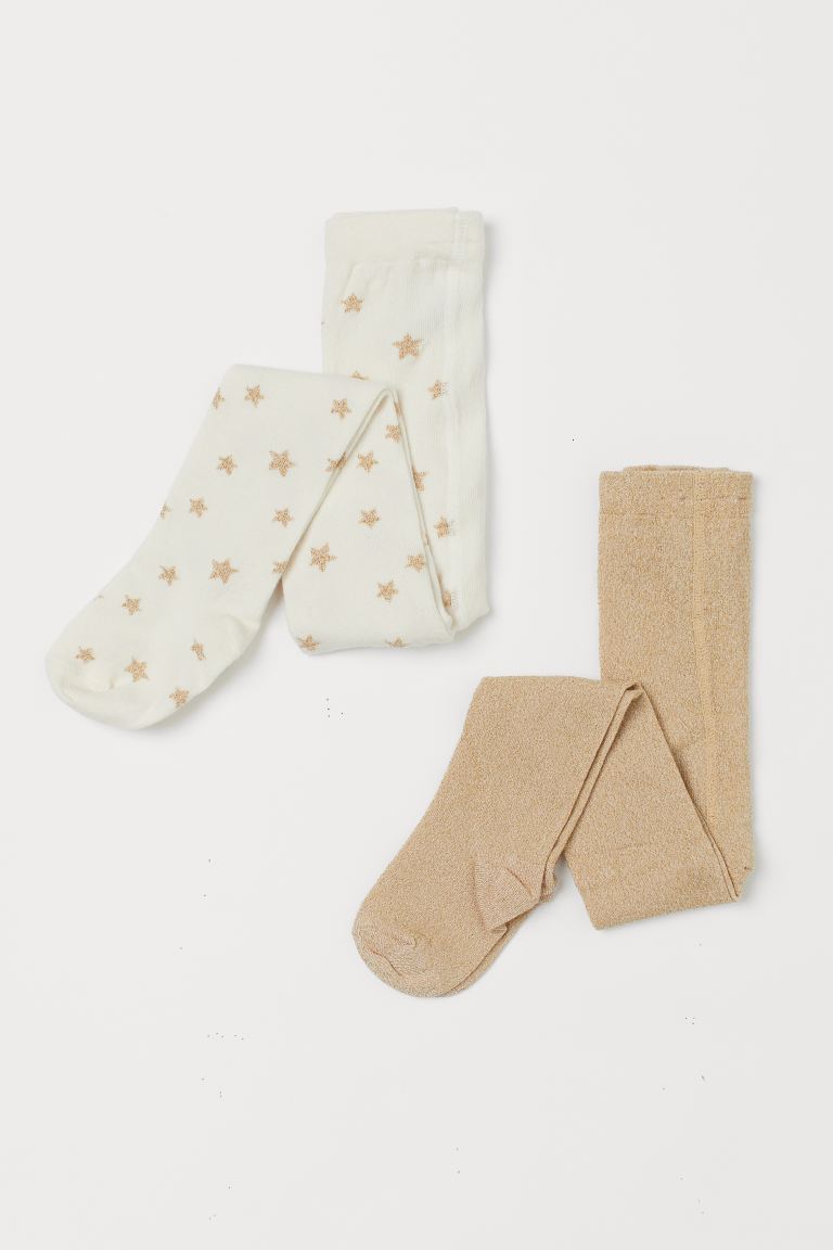 2-pack fine-knit tights