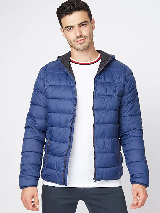 Navy Padded Jacket