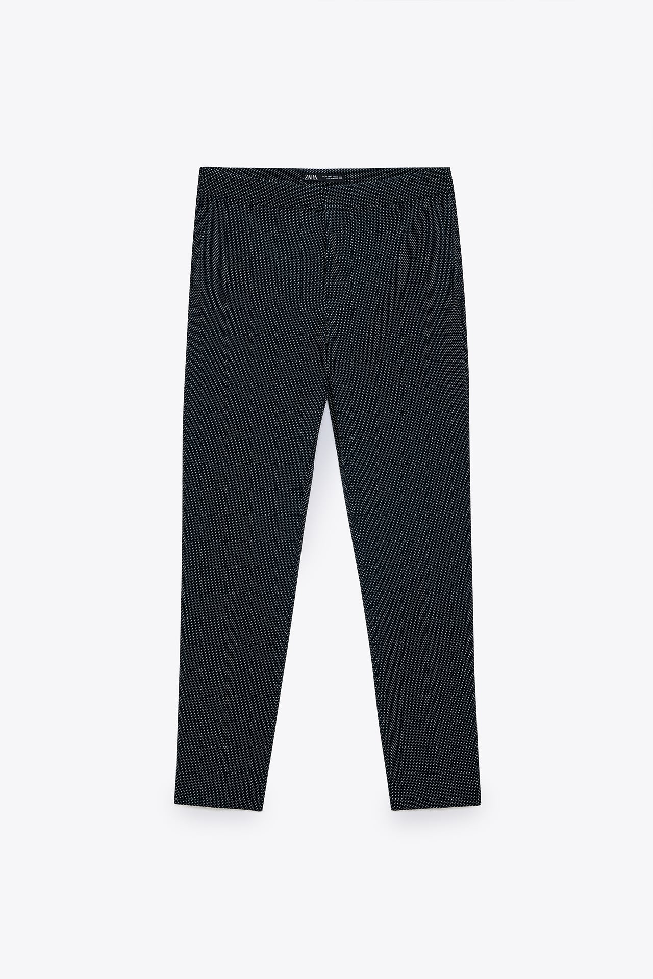 TEXTURED SUIT TROUSERS