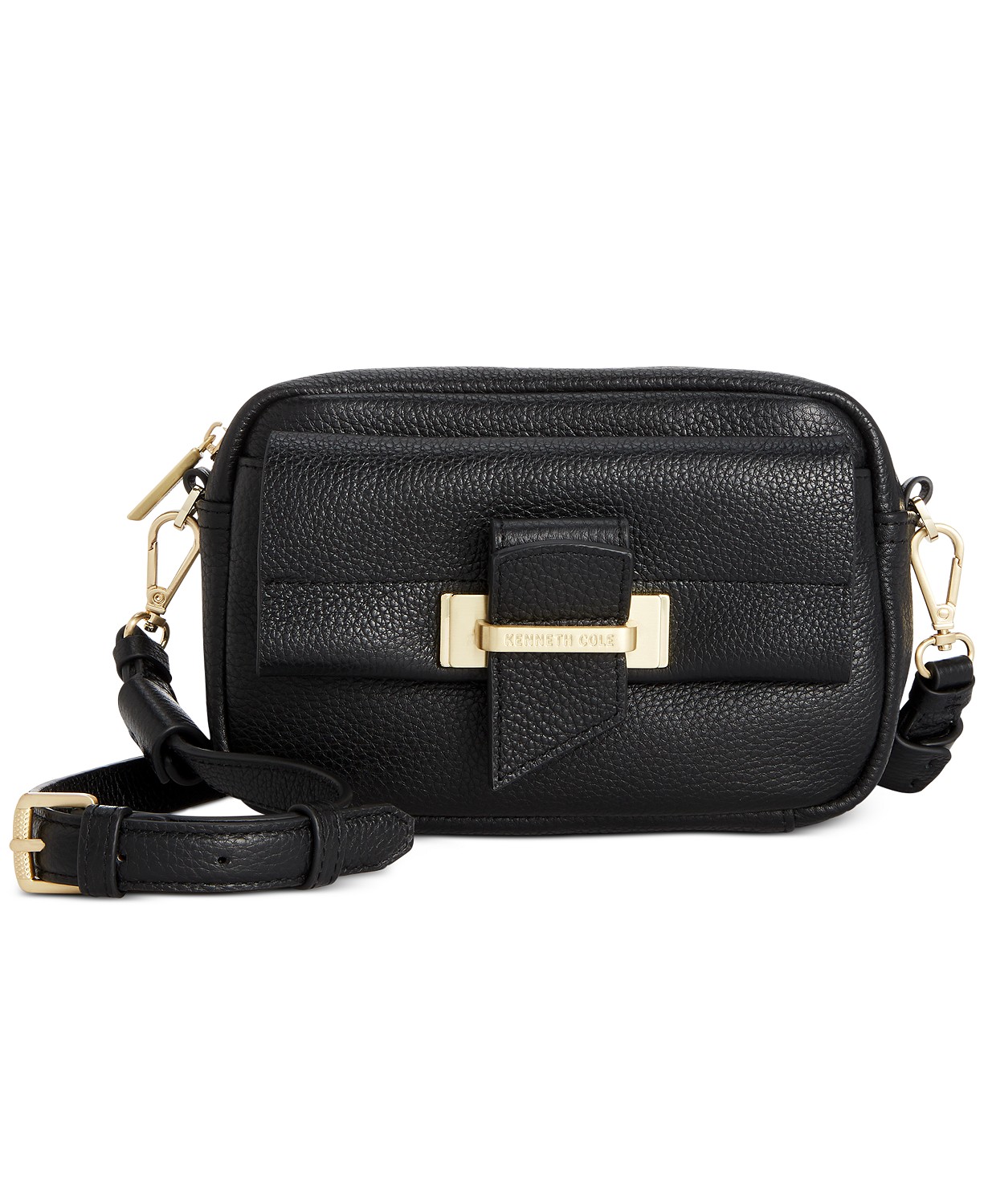 Kenneth Cole New York Crosby Leather Mini Crossbody