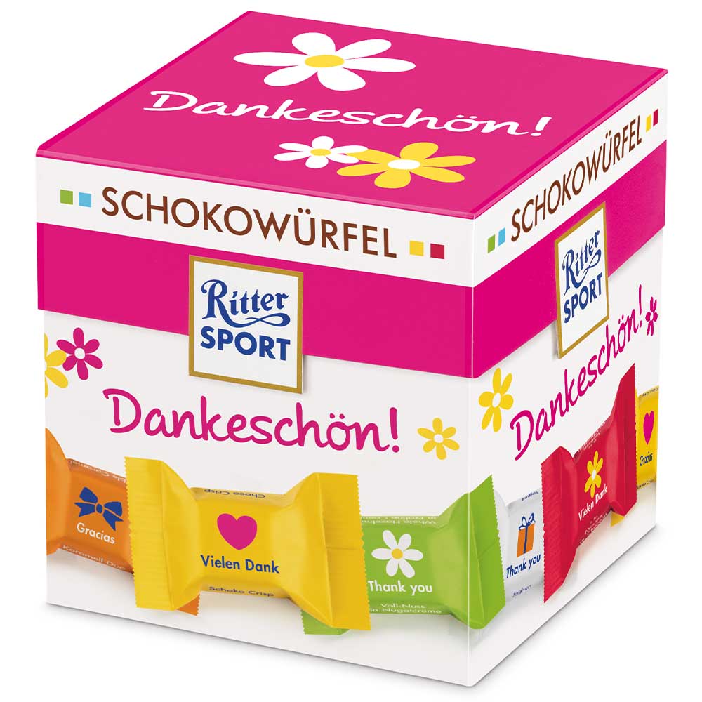 Ritter Sport Schokowürfel Dankeschön 22er