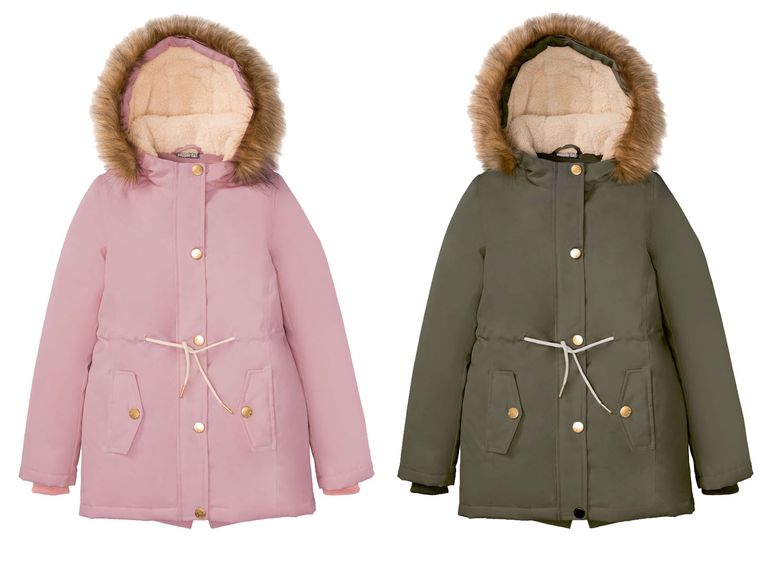 PEPPERTS® Kinder Parka Mädchen, mit Imprägnierung