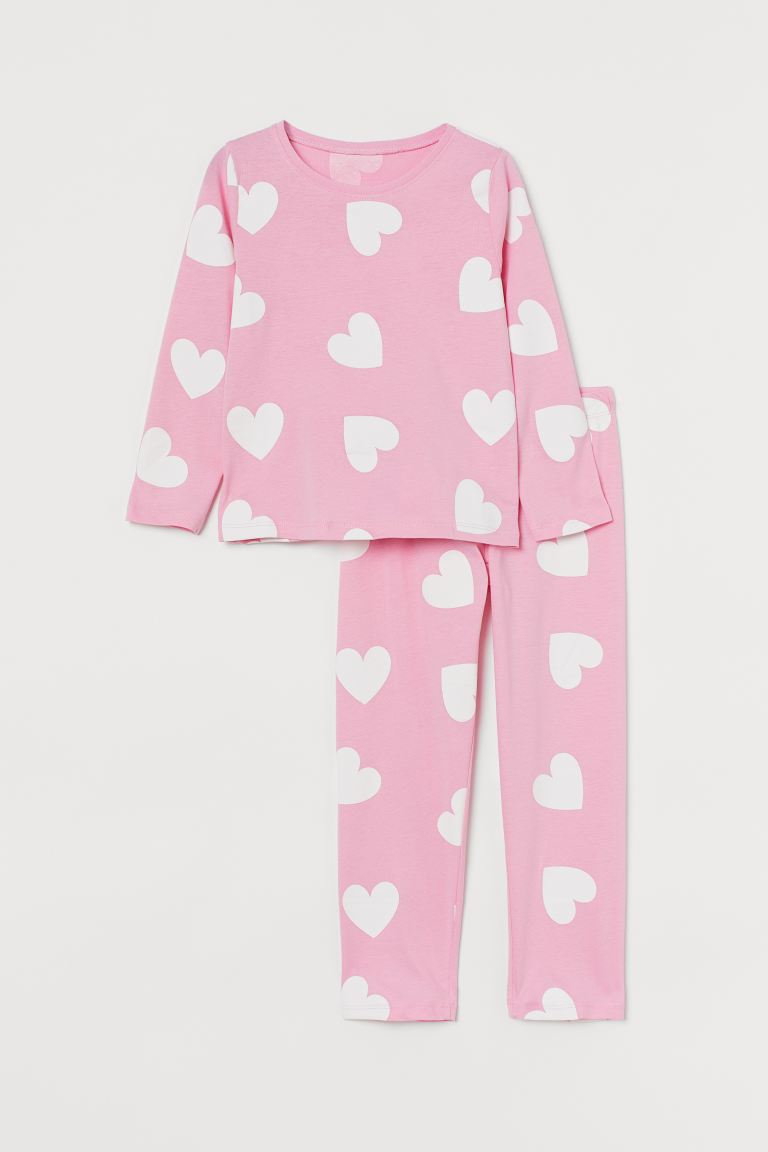 Cotton jersey pyjamas
