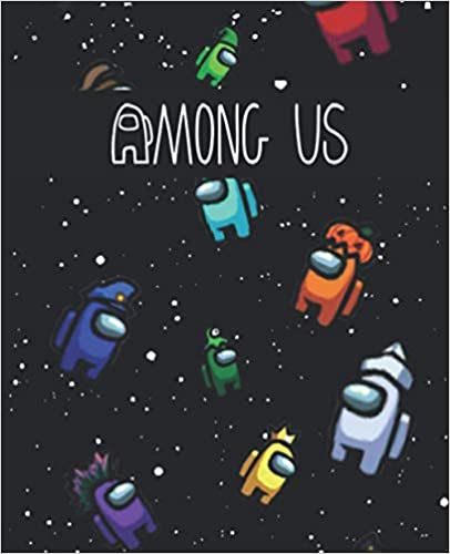 AMONG US: Notebook among us gaiming journal (gift for gamers) 7.5