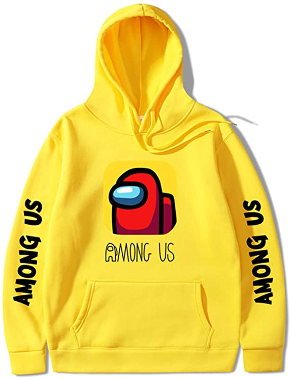 nobrands Among Us Hoodie Sweatshirts Funny Print Clothes Unisex Casual Adjustable Straps Tops