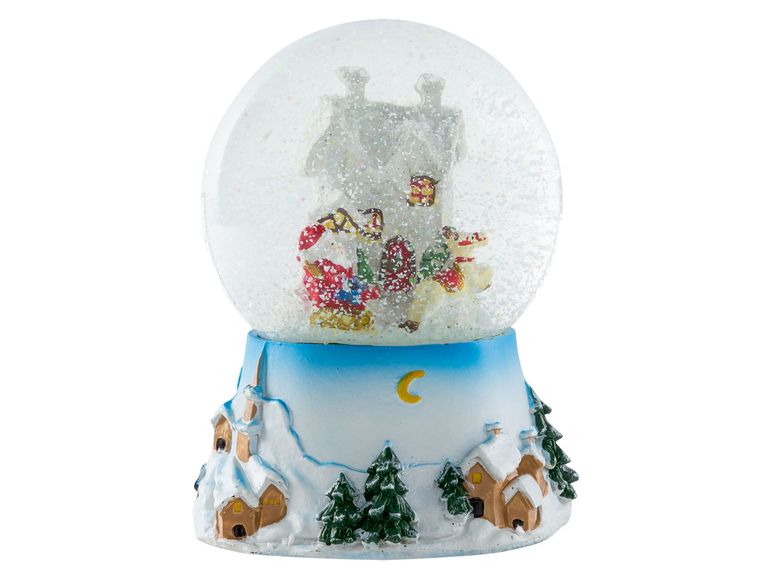 MELINERA® Schneekugel mit Musik