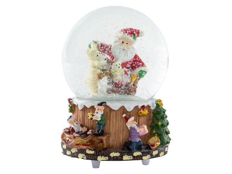 MELINERA® Schneekugel mit Musik