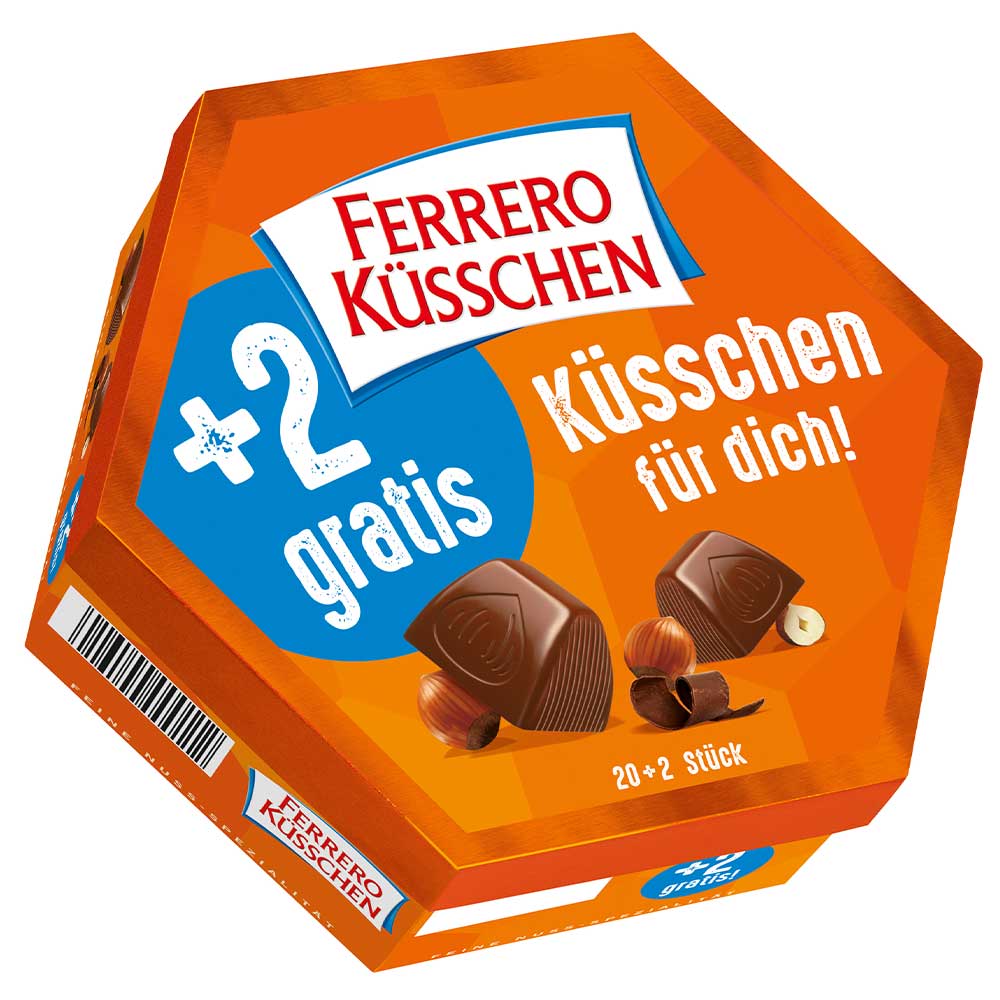 Ferrero Küsschen Klassik 20er + 2 gratis