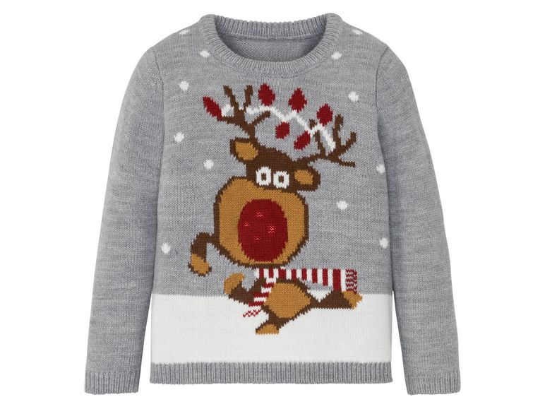 LUPILU® Kleinkinder Pullover Jungen, mit Motiv