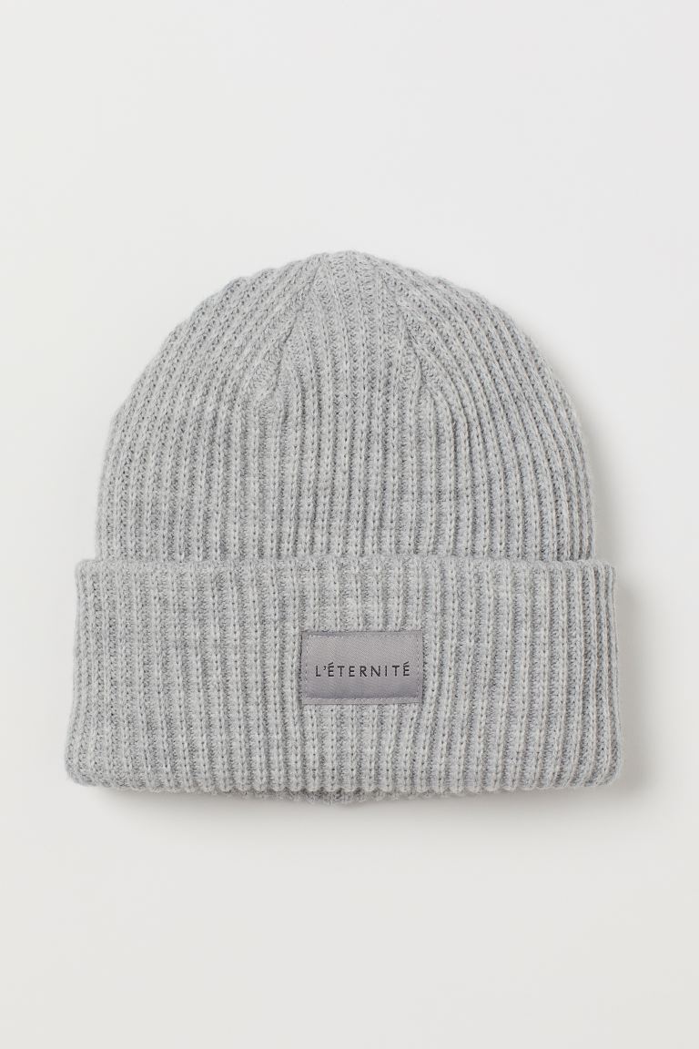 Ribbed hat