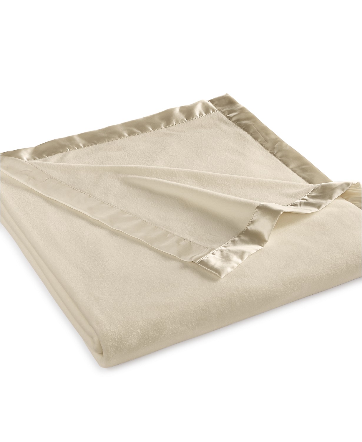 Martha Stewart Collection Soft Fleece Queen Blanket