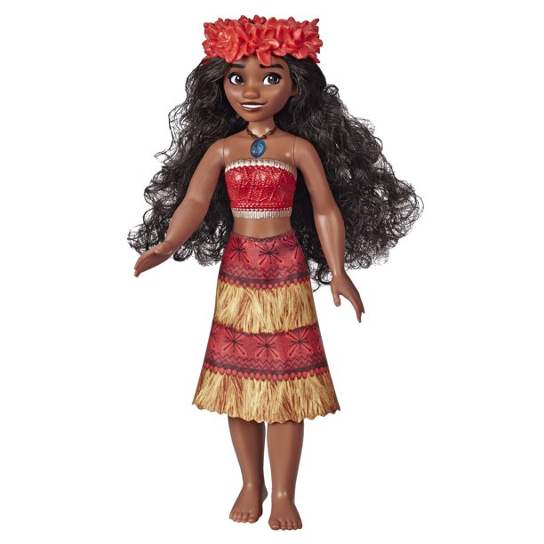 Disney Princess Musical Moana with Necklace, Sings How Far I'll Go