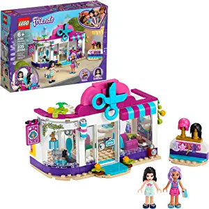 LEGO Friends Heartlake City Play Hair Salon Fun Toy 41391 Building Kit, Featuring LEGO Friends Character Emma, New 2020 (235 Pieces)