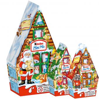 kinder Mini Mix Weihnachtshäuschen