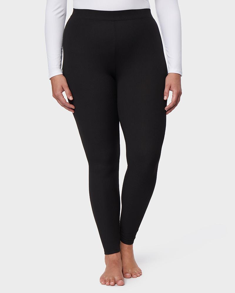 WOMEN'S MIDWEIGHT RIB LEGGING