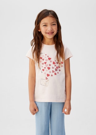 Camiseta algodón dibujo REF. 53031091-AMORE-LA