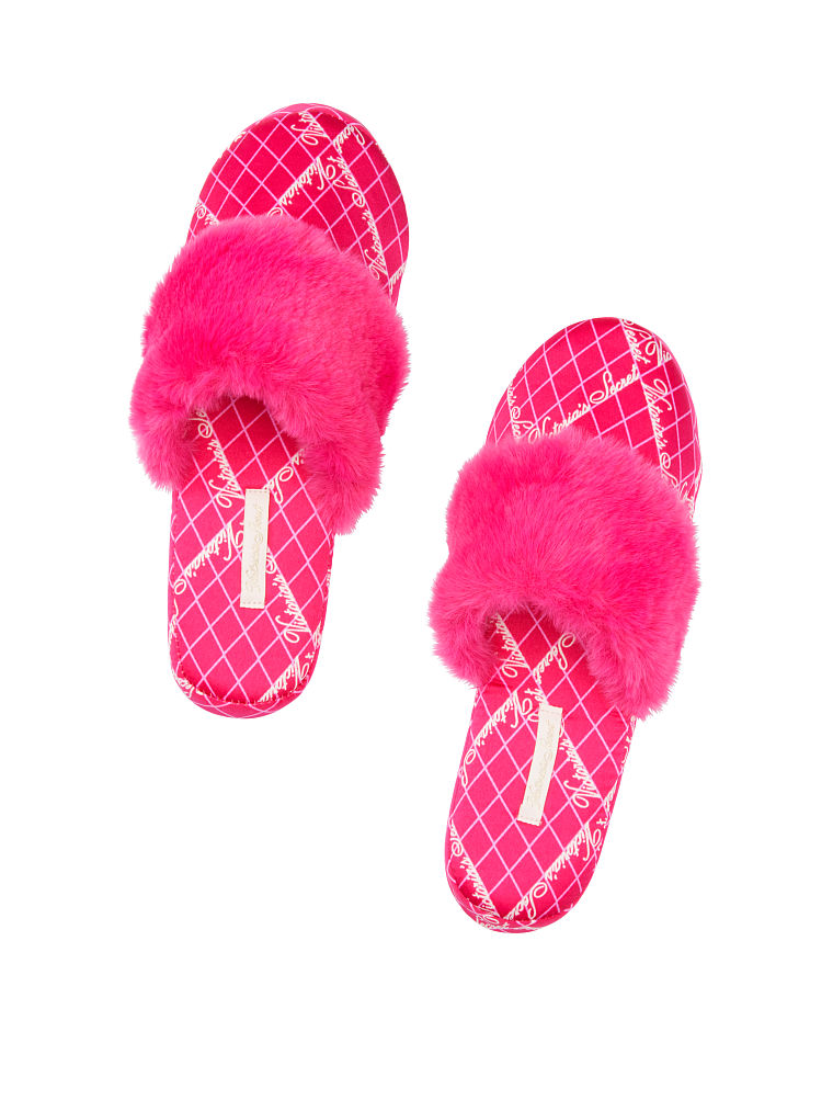Signature Satin Slippers