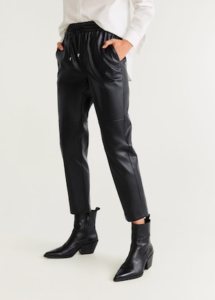 Pantalón cintura elástica REF. 67040076-APPLE-LM