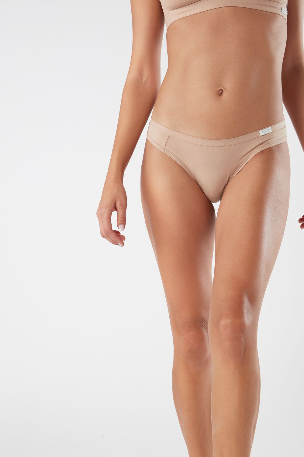 Natural Cotton Cheeky Panties