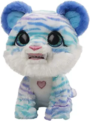 urReal North The Sabertooth Kitty Interactive Plush Pet Toy, 35+ Sound & Motion Combinations, Ages 4 and Up