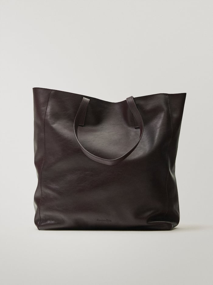 Bolso tote napa