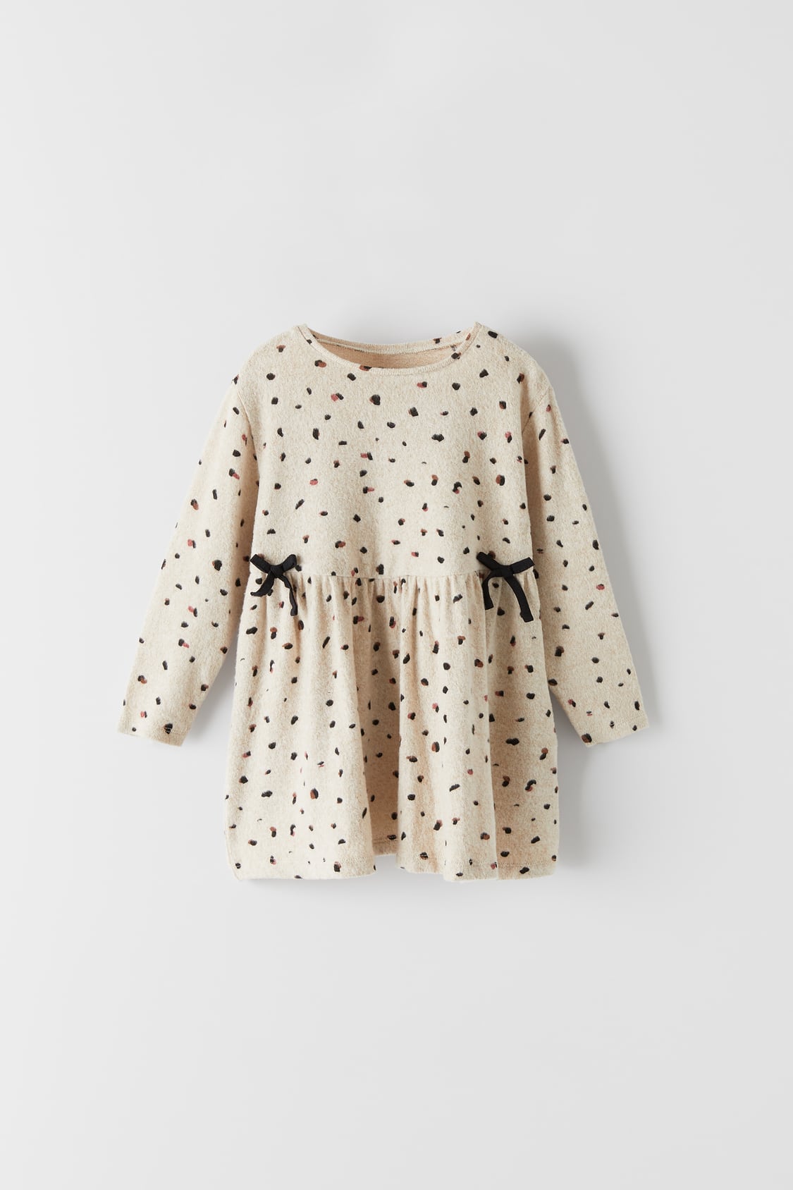 SOFT-TOUCH SPECKLED DRESS