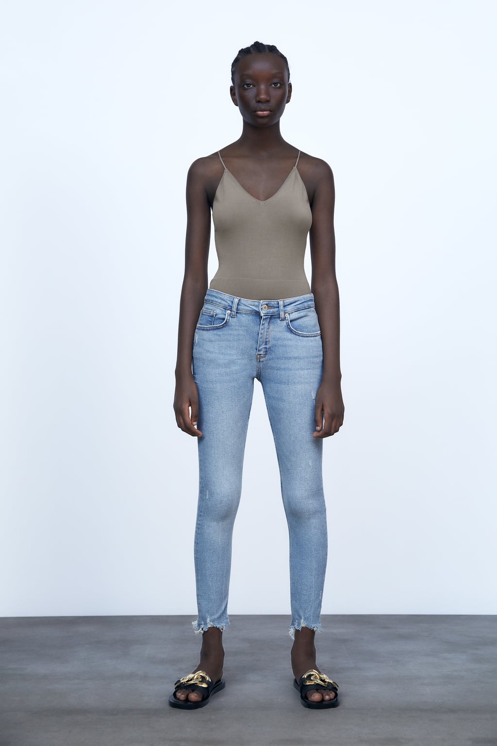 ZW PREMIUM ‘80S SKINNY HORIZON BLUE JEANS