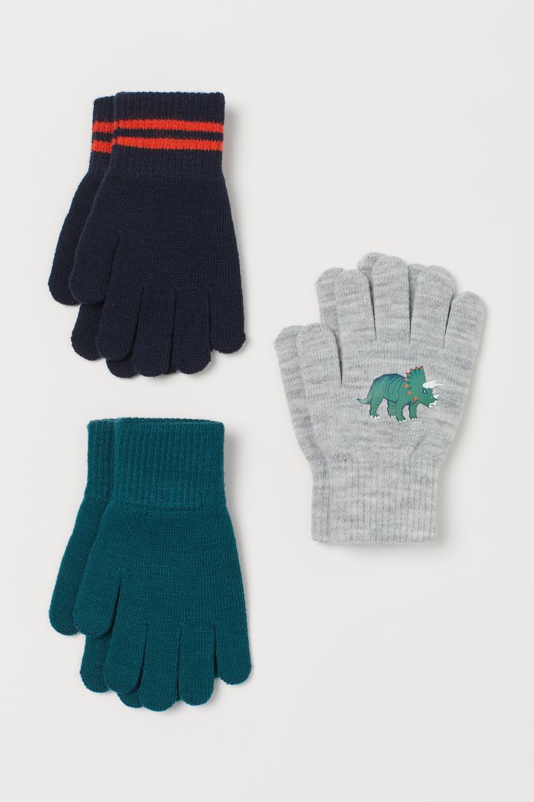 3-pack gloves