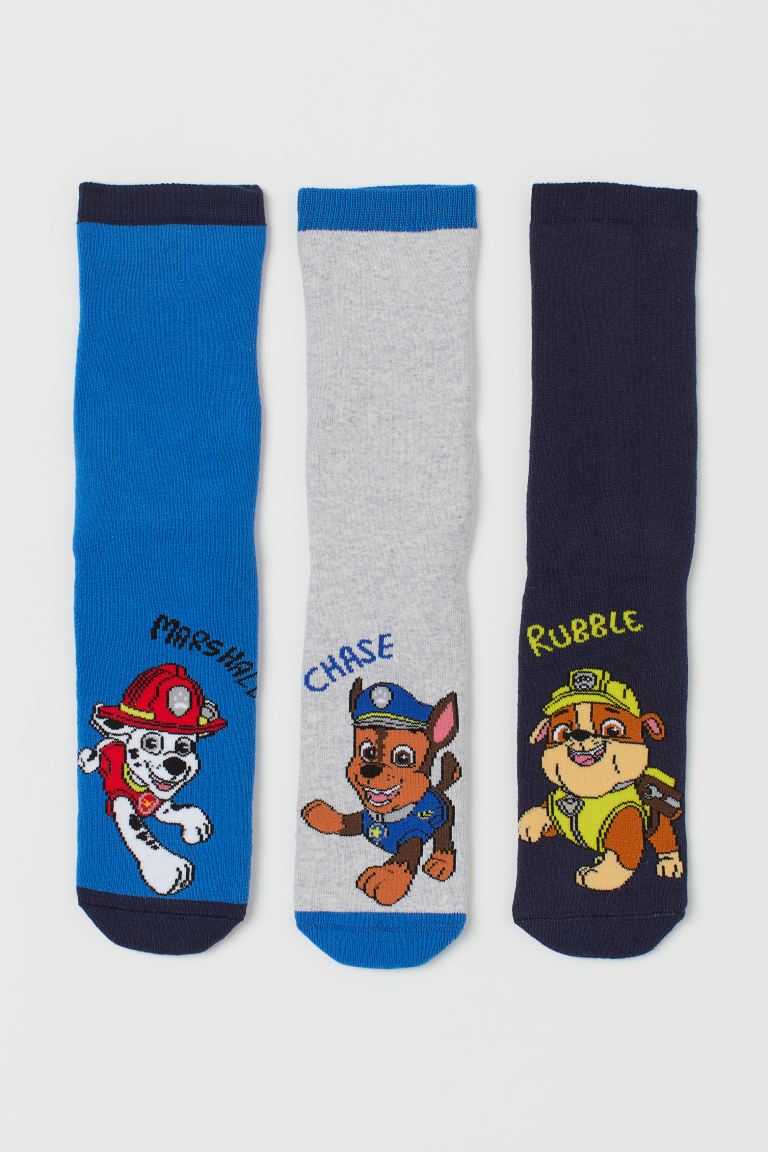 3-pack terry socks