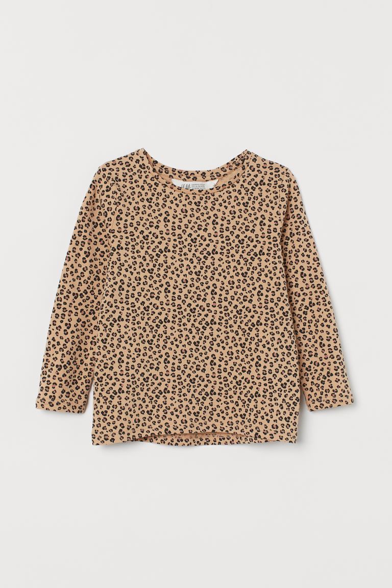 Printed cotton top