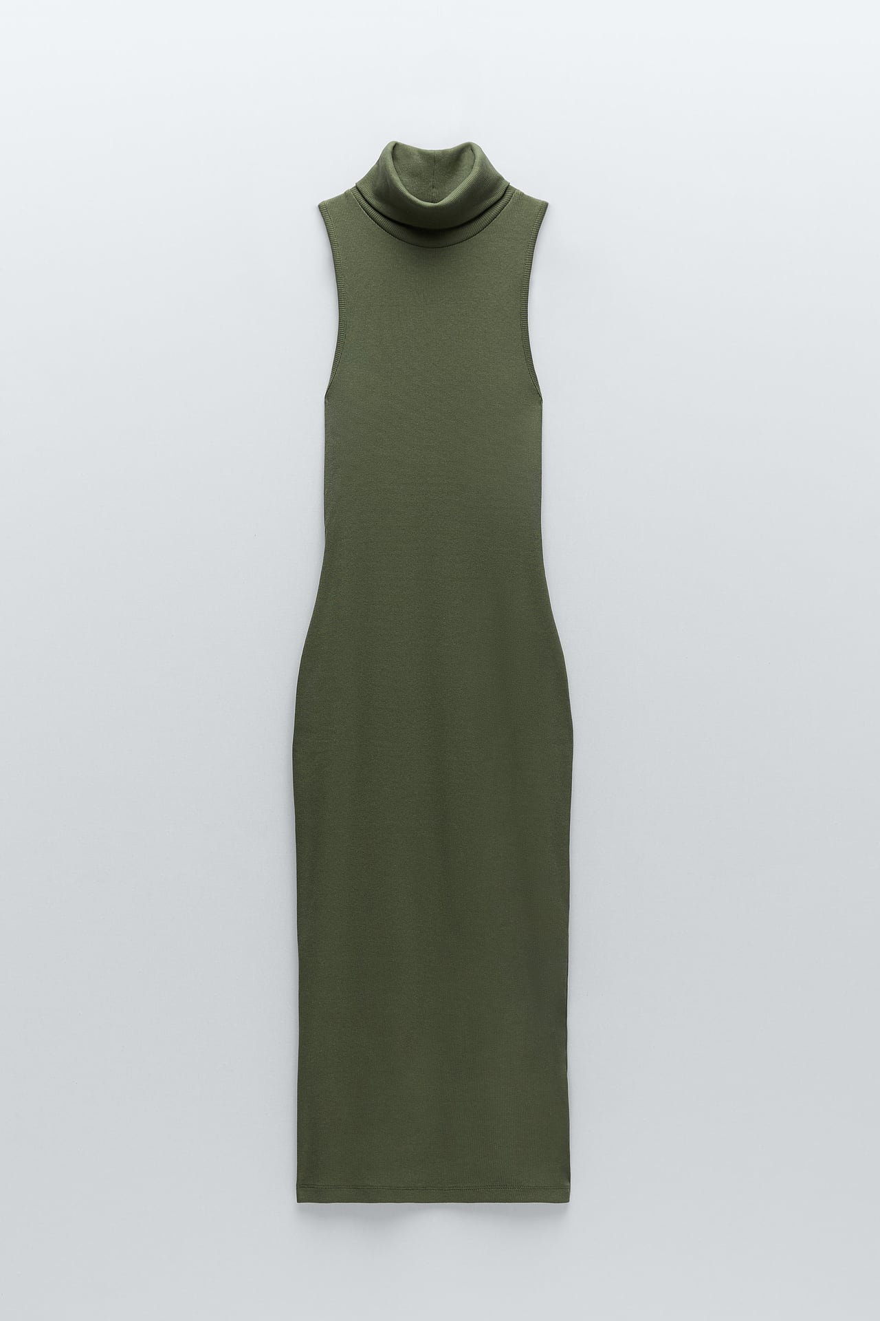 HIGH NECK DRESS TRF