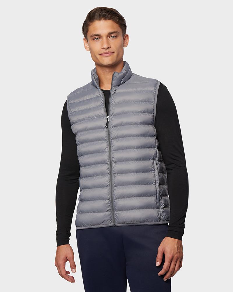 MEN'S LIGHTWEIGHT RECYCLED POLY-FILL PACKABLE VEST