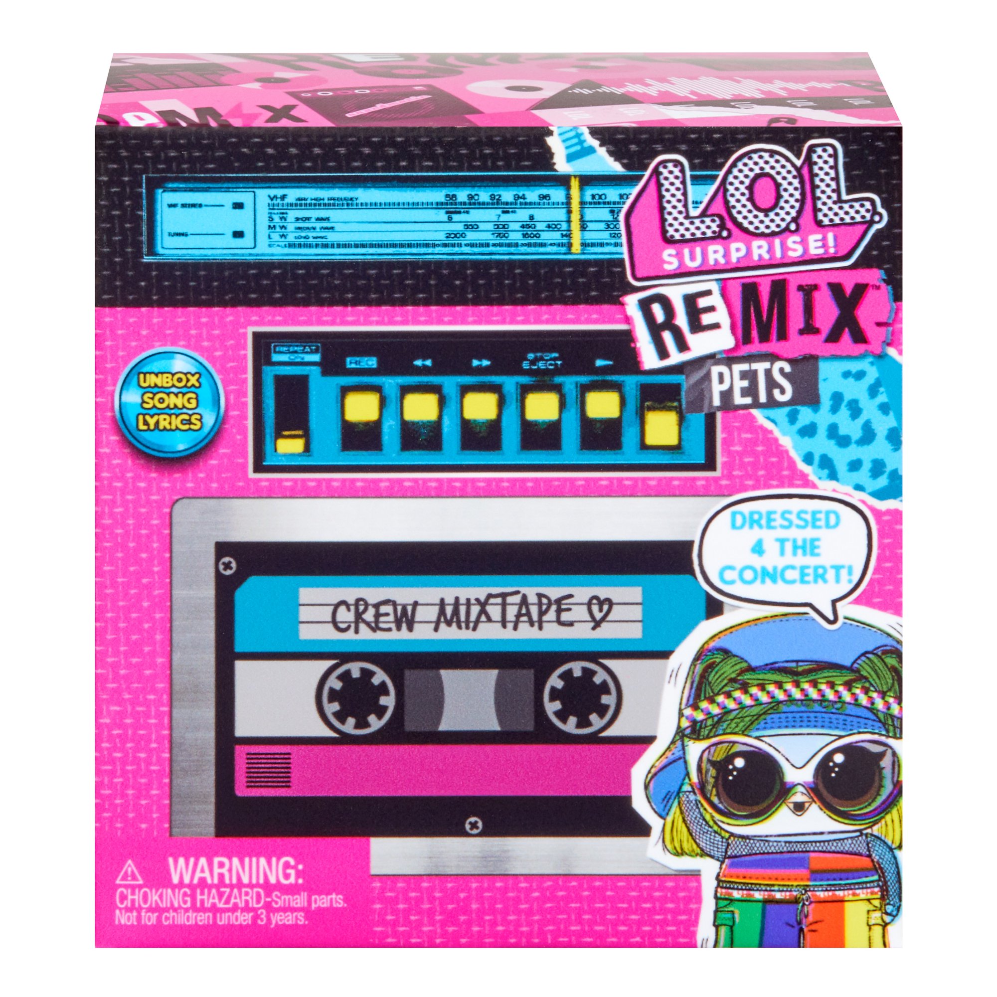 L.O.L. Surprise! Remix Pets – 9 Surprises with Real Hair & Surprise Song Lyrics