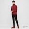 MEN PREMIUM LAMBSWOOL TURTLENECK LONG-SLEEVE SWEATER