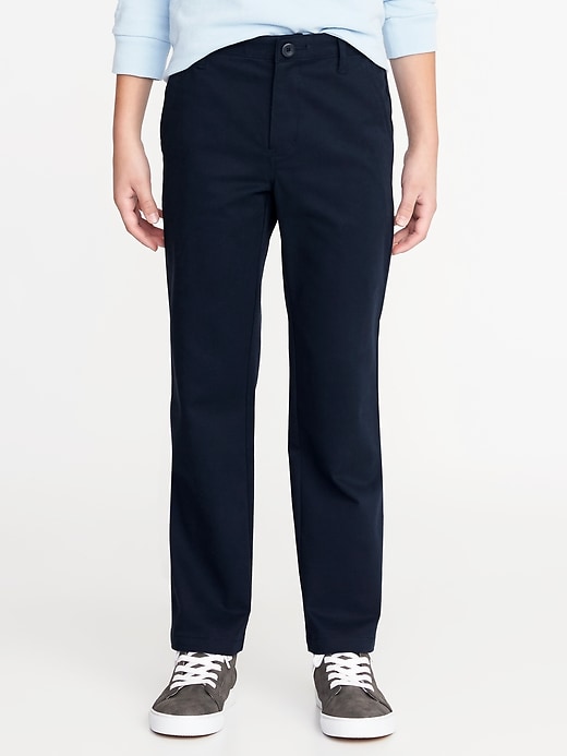 Straight Built-In Flex Uniform Pants for Boys