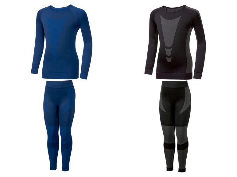 CRIVIT® Unterwäsche Jungen, 2-teilig, mit Elasthan