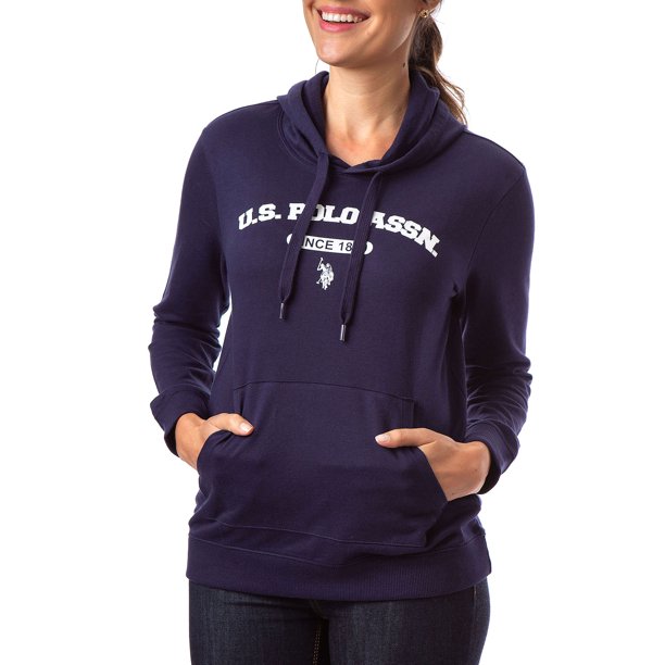 US Polo Assn. Women's Logo Sweatshirt Hoodie