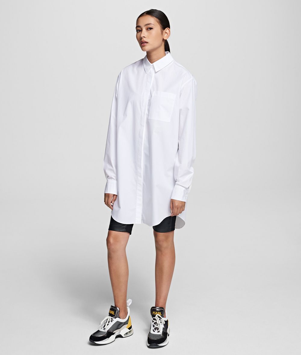 EMBELLISHED COTTON SHIRT