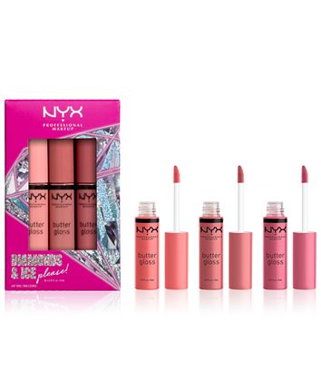 3-Pc. Diamonds & Ice Please! Butter Gloss Lip Set