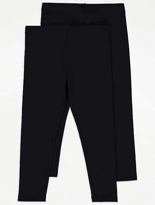 Black Leggings 2 Pack