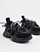 ASOS DESIGN Distract chunky lace up trainers in black