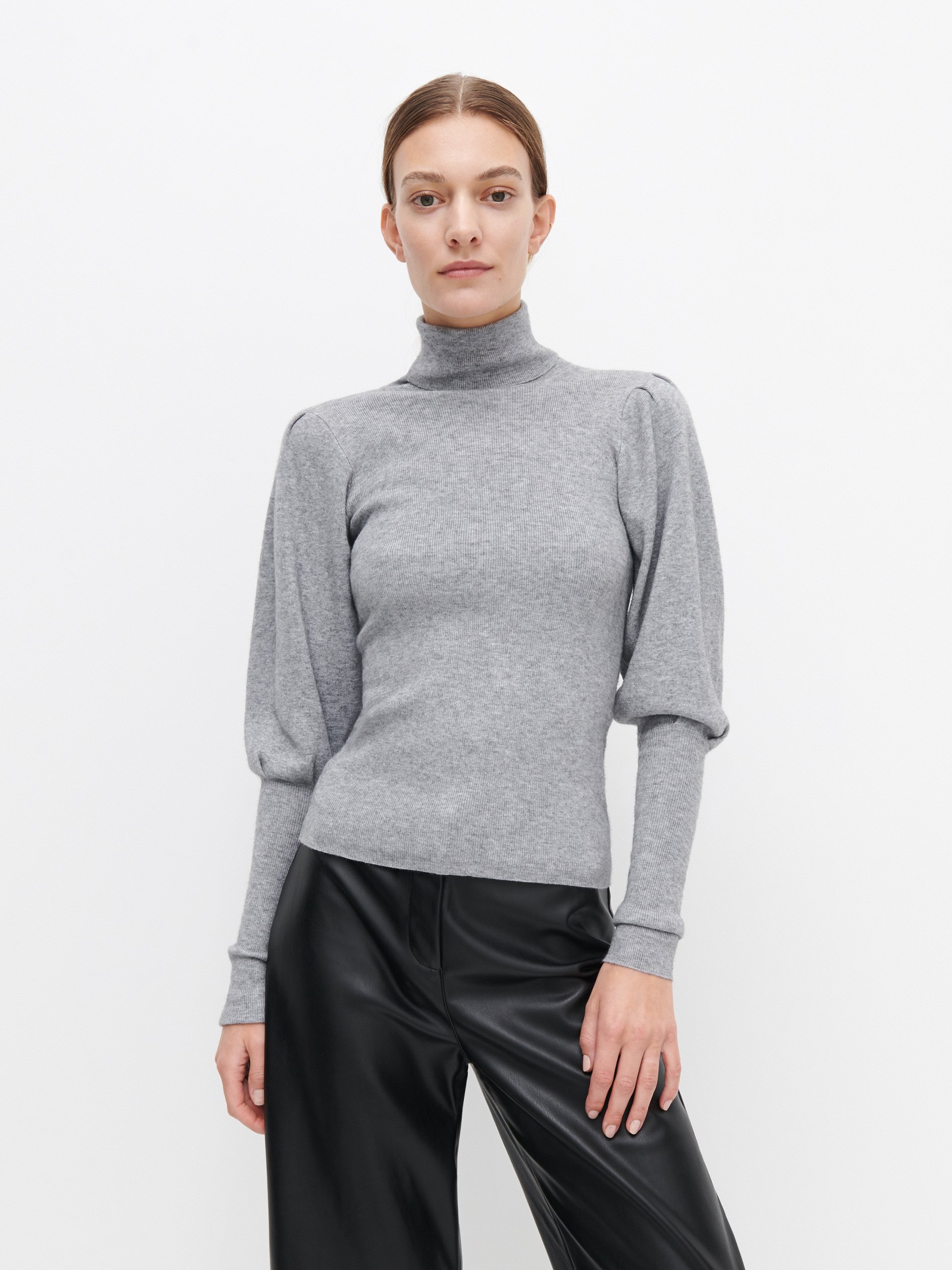 Pullover mit Puffärmeln