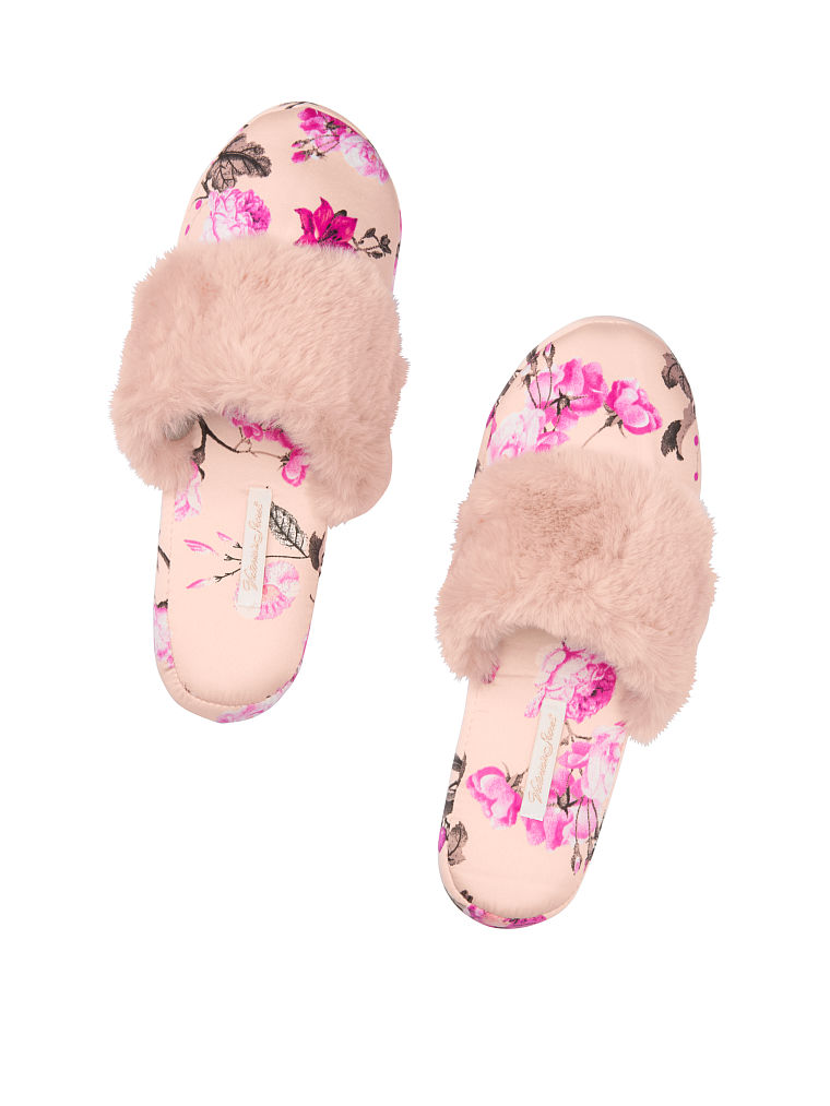Signature Satin Slipper