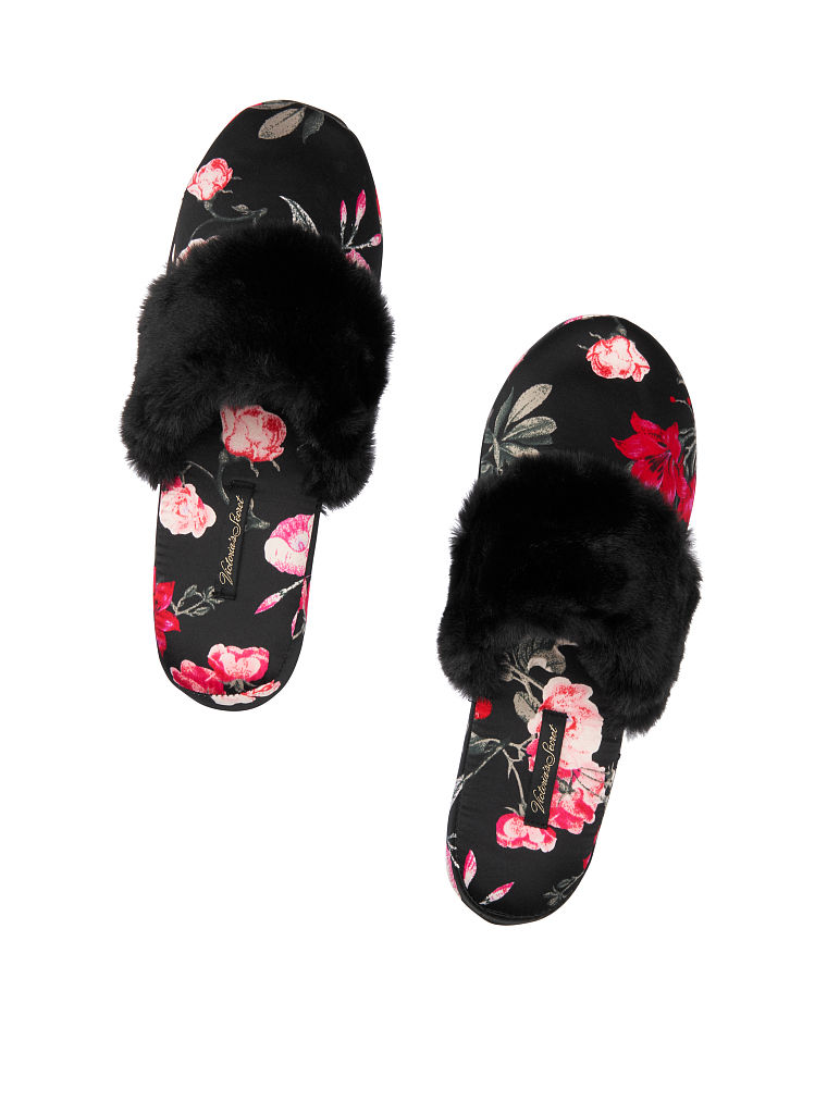 Signature Satin Slipper
